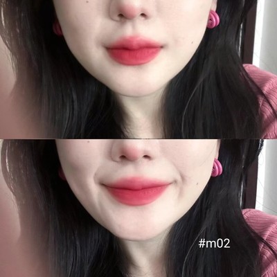 白皮涂直接发光！akf唇泥m0216