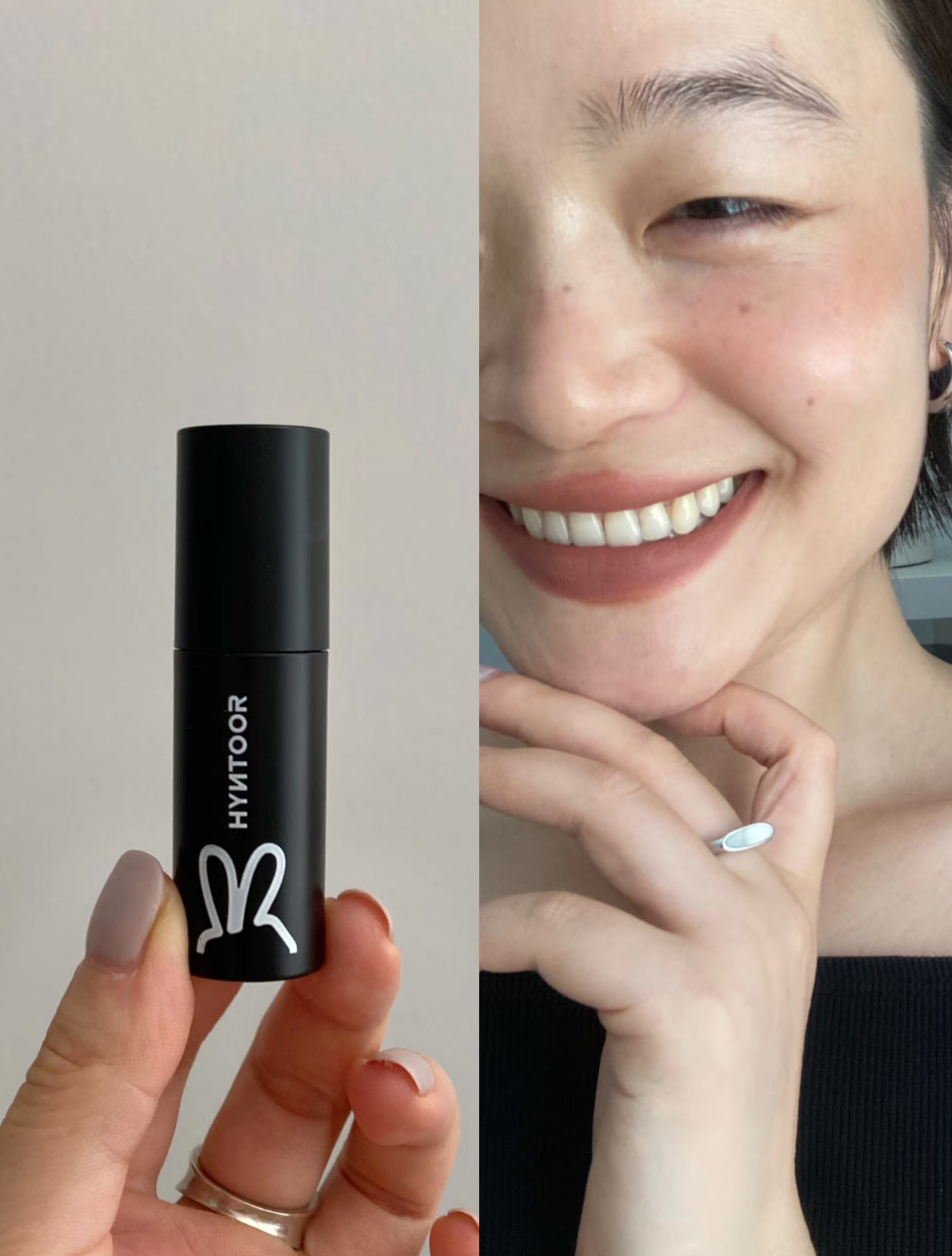 不沾杯口棕！黑兔奶雾唇泥04裸色系土棕色口红欧美风奶咖色口棕