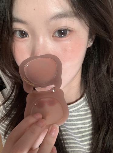 伪素颜天菜！荔萌水光腮红膏lg03茶叶蛋日杂茶棕榛果栗子裸调奶咖