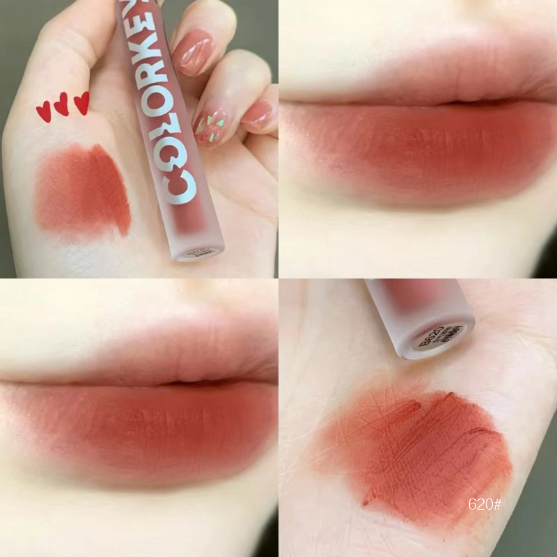 乌龙奶咖~珂拉琪唇釉b620