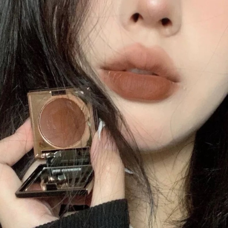 清冷奶油咖啡棕！多用膏唇泥巧克力色口红初美藤尾腮红膏唇颊两用,彩妆/香水/美妆工具,唇膏/口红,淘宝优惠券,粉丝福利购,淘宝优惠卷