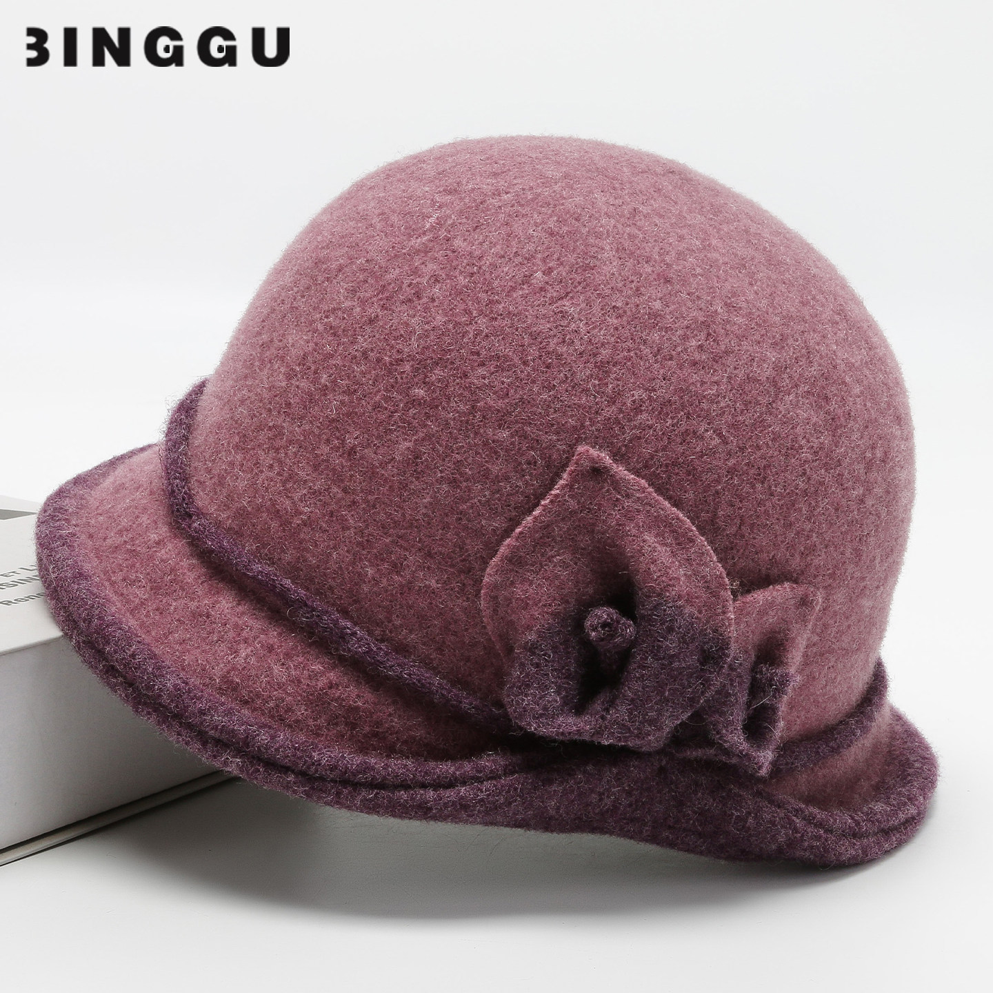 帽子女士冬季2025新款羊毛礼帽中老年人妈妈奶奶秋冬时尚保暖盆帽,服饰配件/皮带/帽子/围巾,帽子,淘宝优惠券,粉丝福利购,淘宝优惠卷
