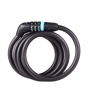 xds喜德盛自行车锁防盗山地车密码锁折叠锁钢缆锁骑行装备配件