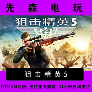 Steam正版 狙击精英5 Sniper Elite 5 国区激活码cdKey