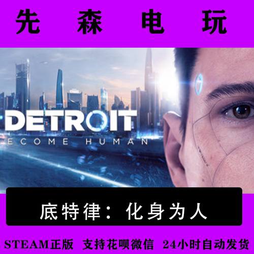 Steam正版 底特律:化身为人Detroit:Become Human国区激活码cdKey