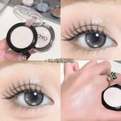 爆闪星河碎钻单色眼影盘 眼头截断泪沟提亮烟熏高光腮颊两用平价