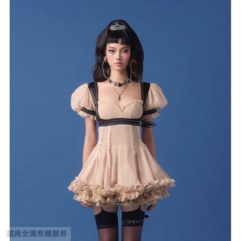越在线越南小众品牌princss高级感设计小众气质御姐轻熟风连衣裙