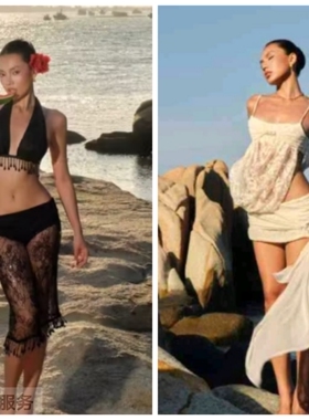 越在线越南小众Barc新款性感辣妹比基尼泳衣女温泉度假沙滩泳装