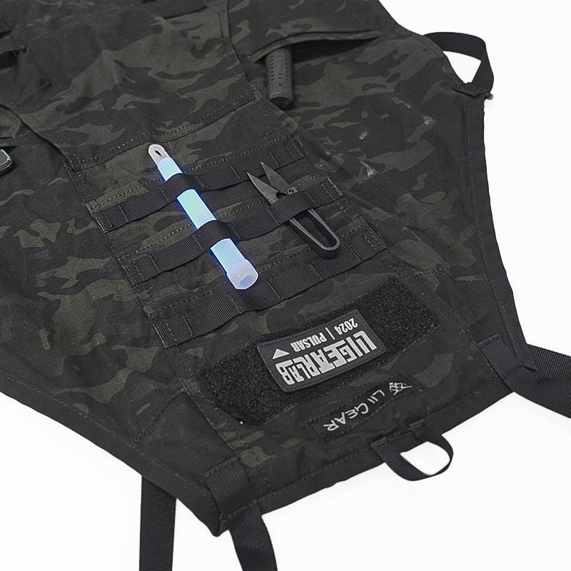 【LiiGear官方】新品户外露营工作休闲迷彩背带裤molle战术围裙