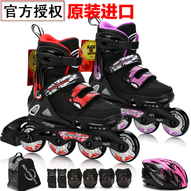 Rollerblade轮滑鞋SL进口儿童轮滑鞋旱冰溜冰鞋套装|msdalam kategori sukan/Yoga/kecergasan/bekalan peminat, Skating/Skateboard/Sukan Extreme, Skates - dari Buy2taobao.com untuk memberikan perkhidmatan ejen Taobao profesional membeli