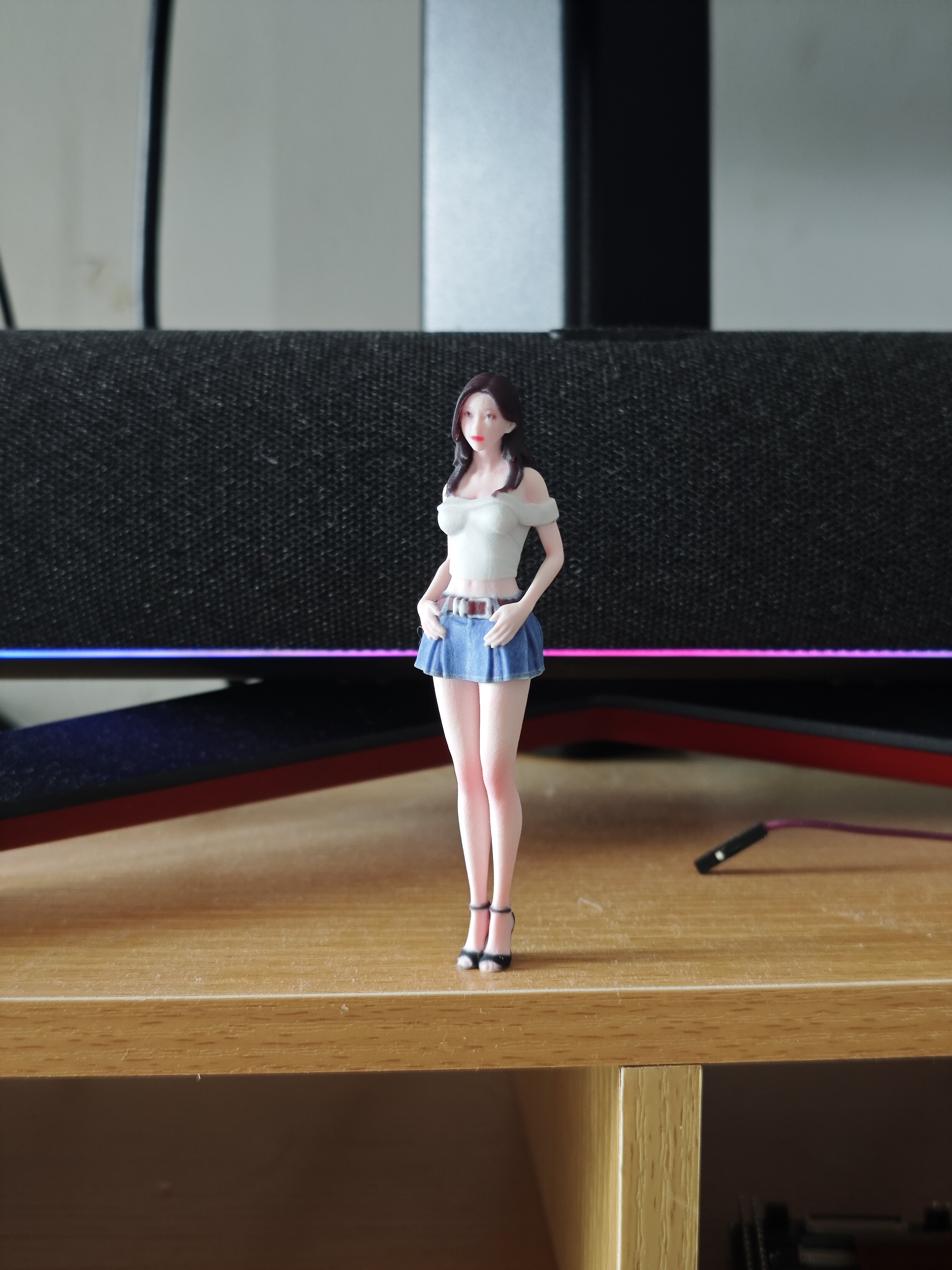 1/18微缩人偶3d打印照片定制人偶配件汽车模人偶配件3d手办模型