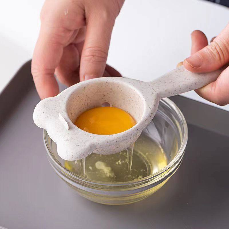 蛋清蛋黄分离器鸡蛋过滤器鸡蛋黄鸡蛋清漏勺分离蛋白过滤蛋液