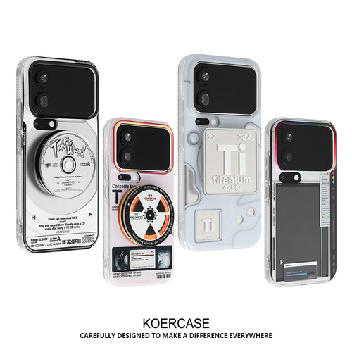 桌面弹窗Ti录影磁带手机壳小米