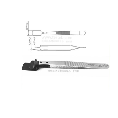 RUBIS43LB/4PEEK-SA晶圆镊子