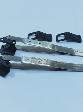 瑞士Sipel MD-5508W-SA晶圆镊子可旋转头 ESD防静电塑料夹4寸硅片