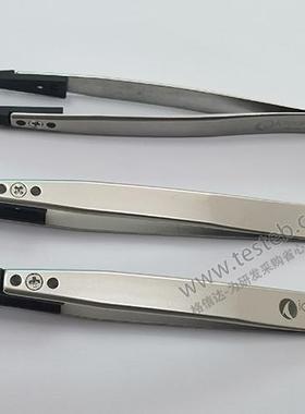 瑞士ideal-tek 2ACFR.SA平头镊子2mm扁平头ESD防静电塑料低摩擦