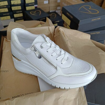 德国MT外贸厚底坡跟运动休闲跑鞋