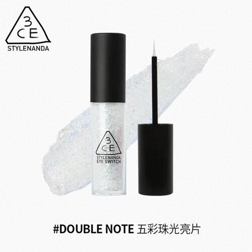 3CE正品一滴泪液体眼影珠光亮片闪亮牛郎double note