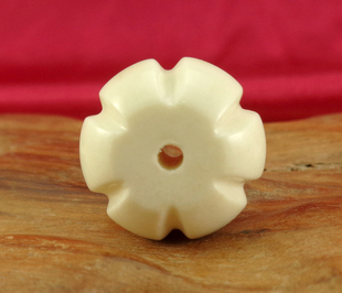 天然鹿角顶珠南瓜珠 腰珠顶珠 罕鹿驼鹿角/佛珠文玩金刚星月配饰