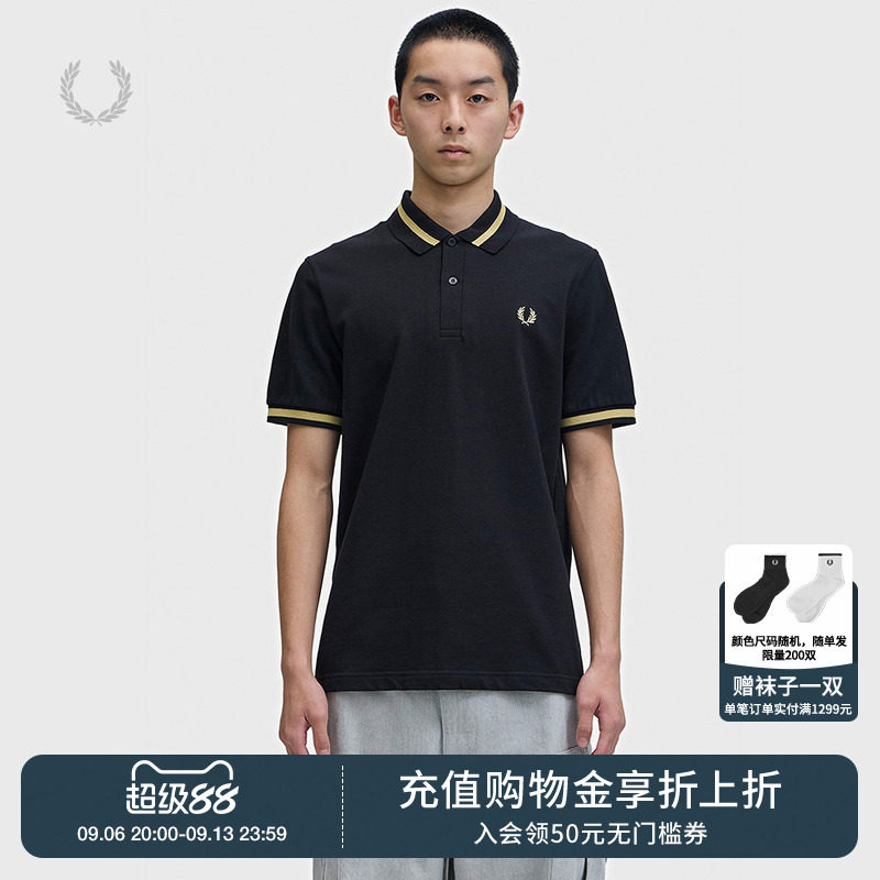 FREDPERRY短袖polo衫时尚质感图片