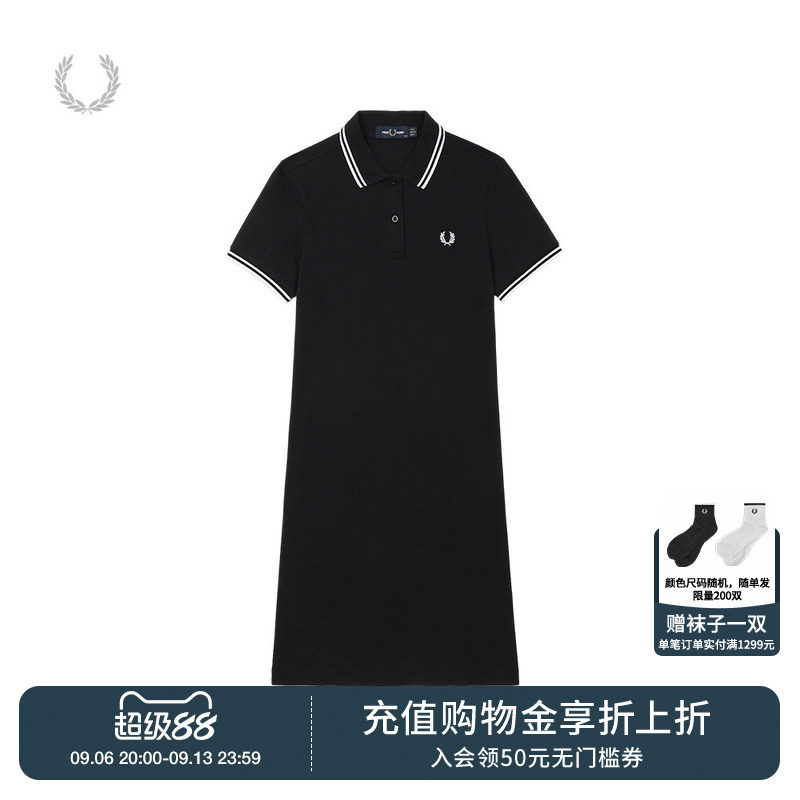 FREDPERRY短袖连衣裙青春活力图片