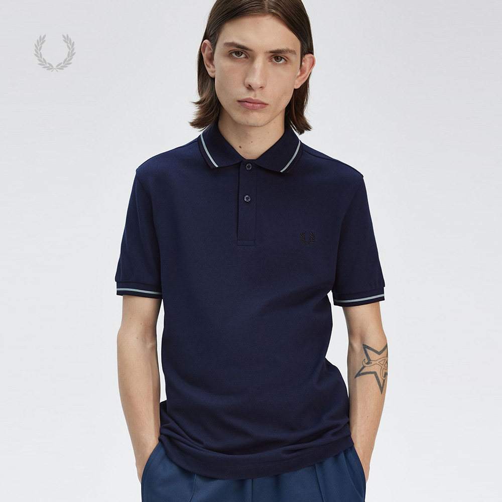 FRED PERRY男装多色短袖polo衫2026夏季新款麦穗刺绣上衣M3600