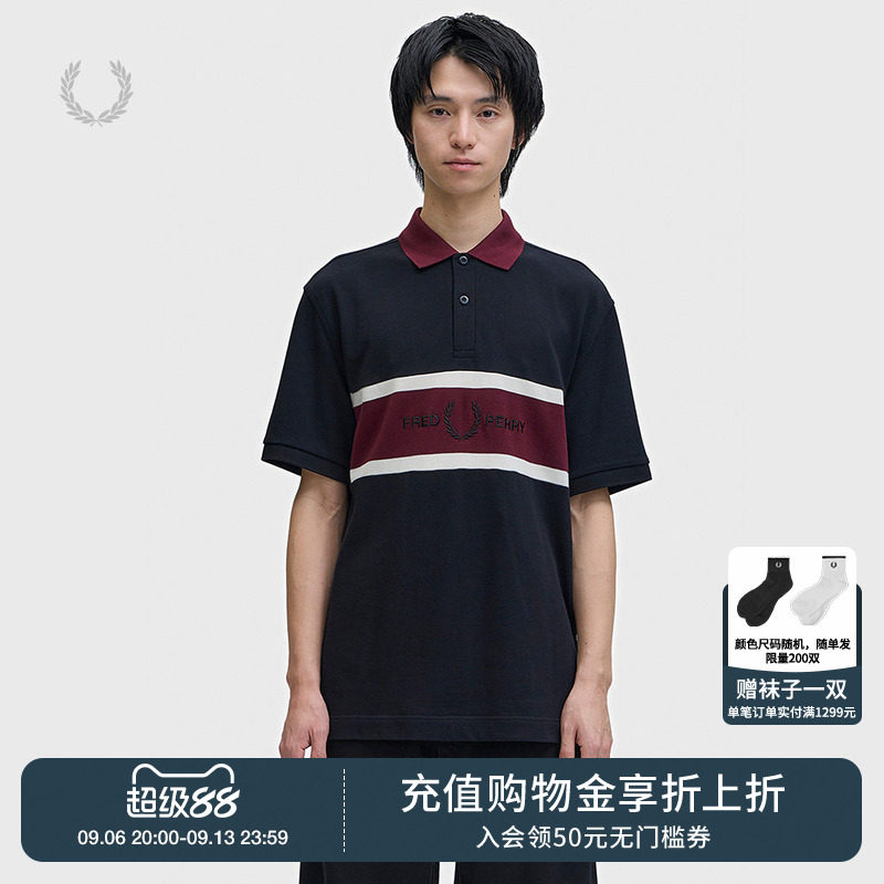 FREDPERRY短袖polo衫英伦学院风图片