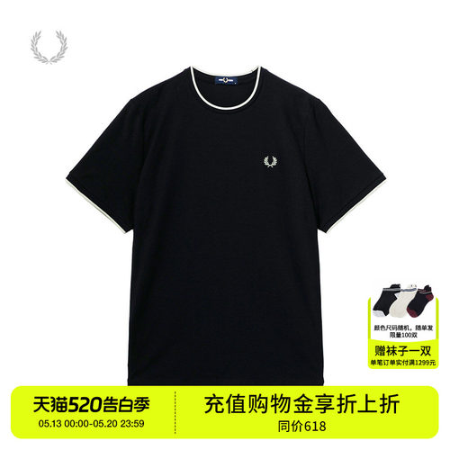 FREDPERRY短袖T恤简约休闲风