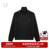 FRED 麦穗logo串标立领拉链J5557 新款 PERRY男士 休闲卫衣2025冬季