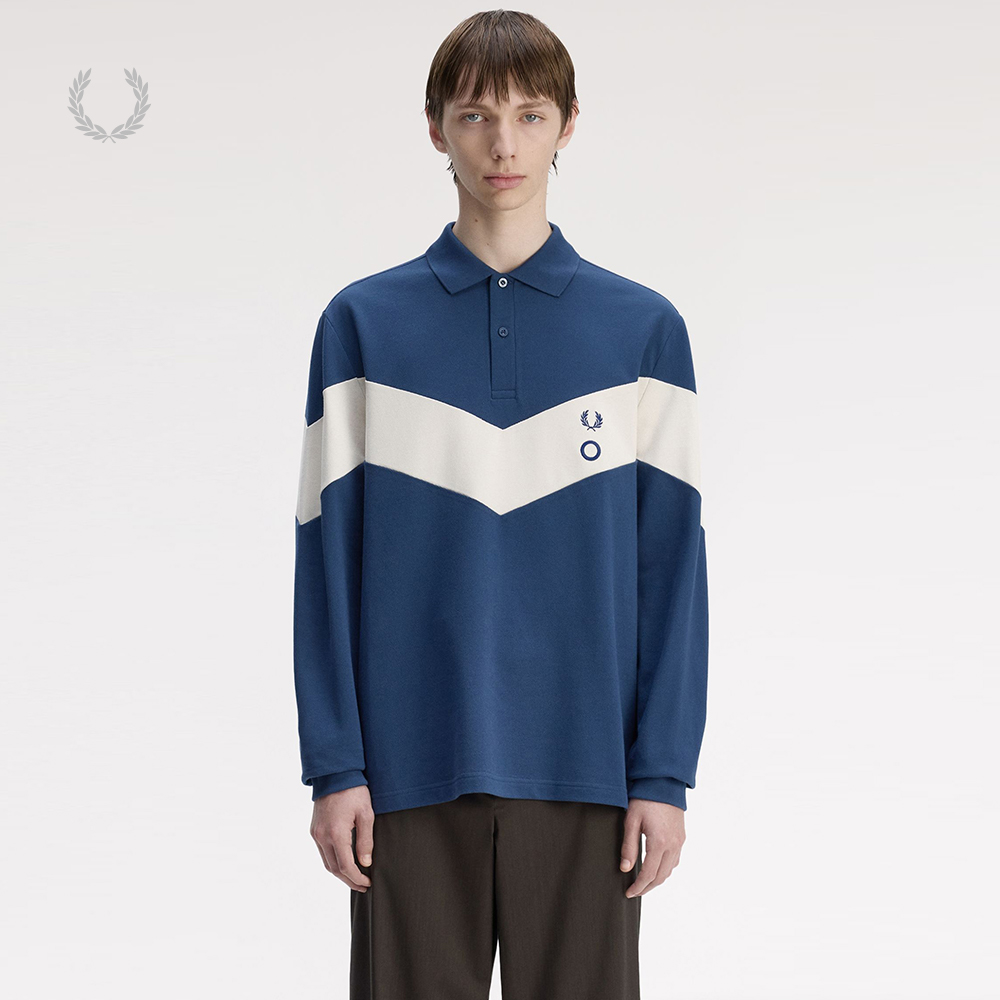 FRED PERRY.Craig Green男士休闲POLO衫2025冬季新款长袖M1143