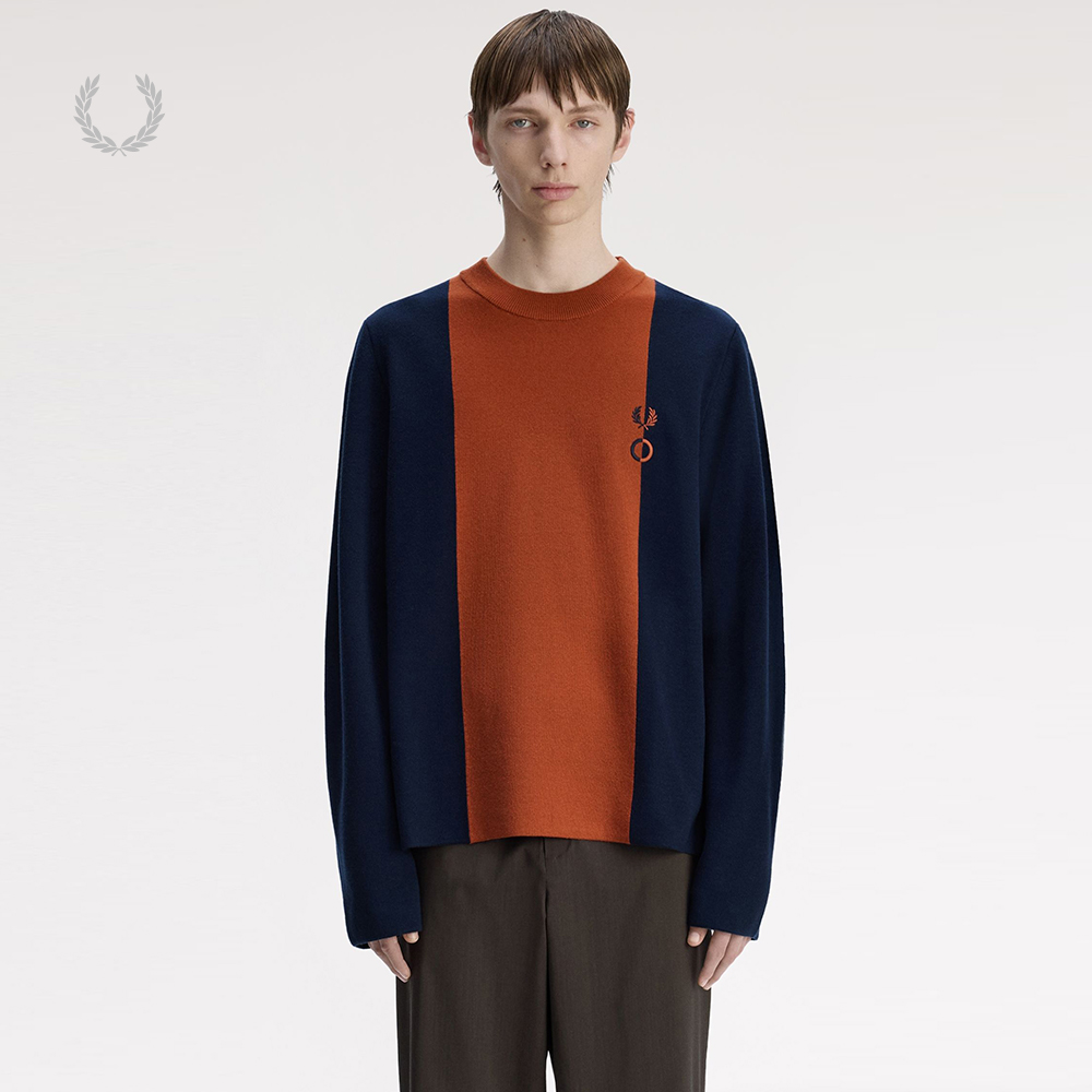 FRED PERRY.Craig Green男士休闲针织衫2025冬季新款长袖K1136