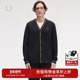 麦穗长袖 FRED M2654 2025冬季 宽松条纹V领开衫 PERRY男士 休闲针织衫