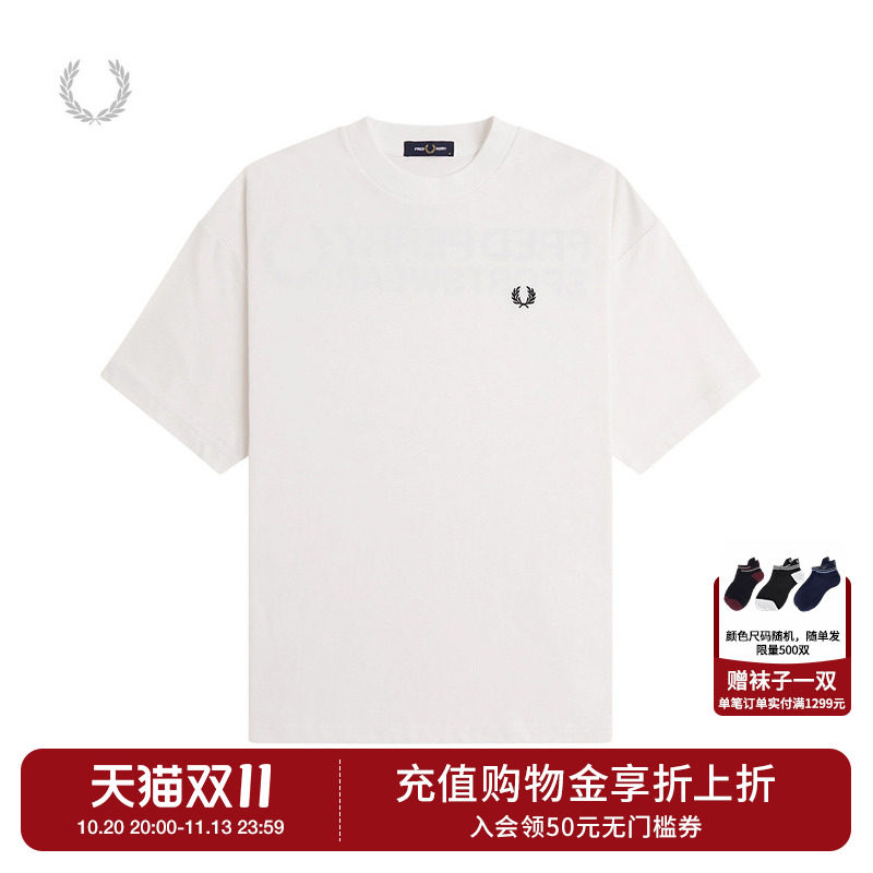 FREDPERRY宽松短袖T恤
