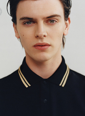 FRED PERRY男士POLO衫2025冬季英伦商务休闲麦穗短袖重磅多彩M12