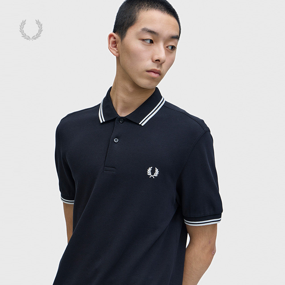 FRED PERRY男装多色短袖polo衫2026夏季新款麦穗刺绣上衣M3600