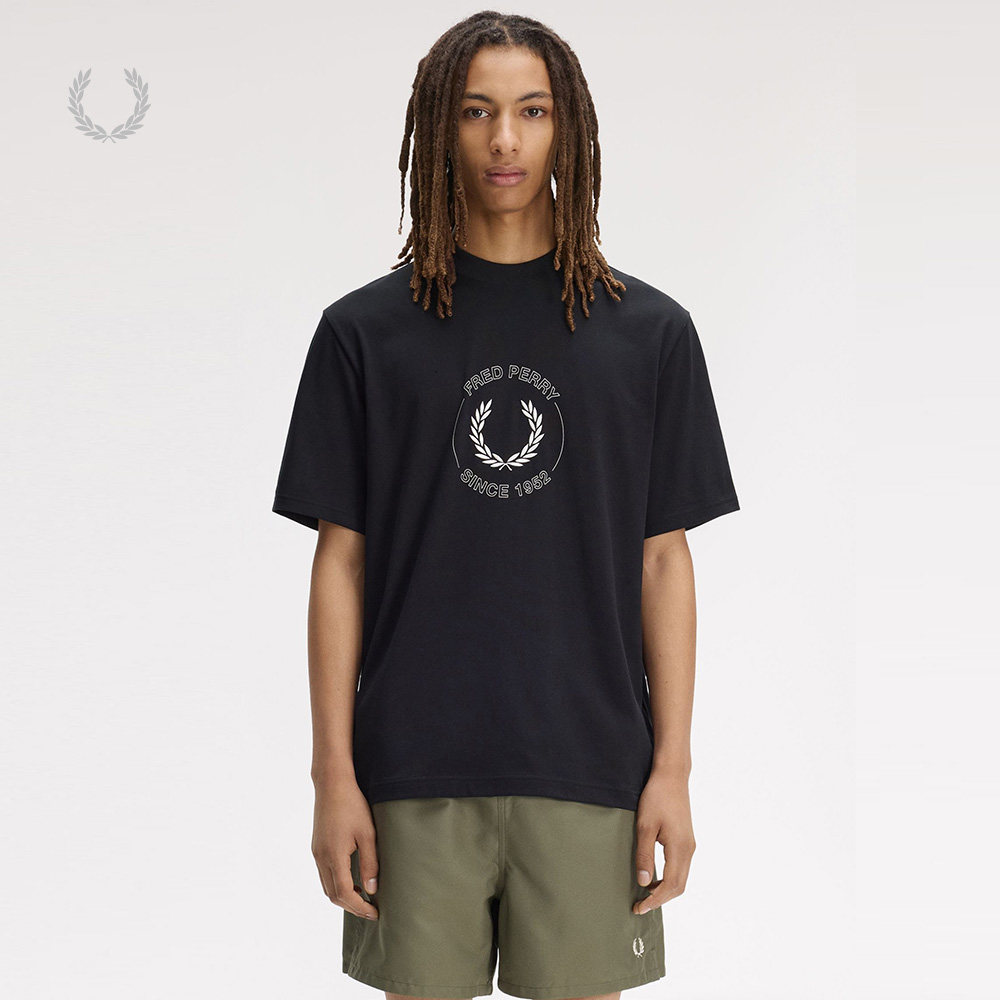 FREDPERRY短袖T恤酷感型男图片