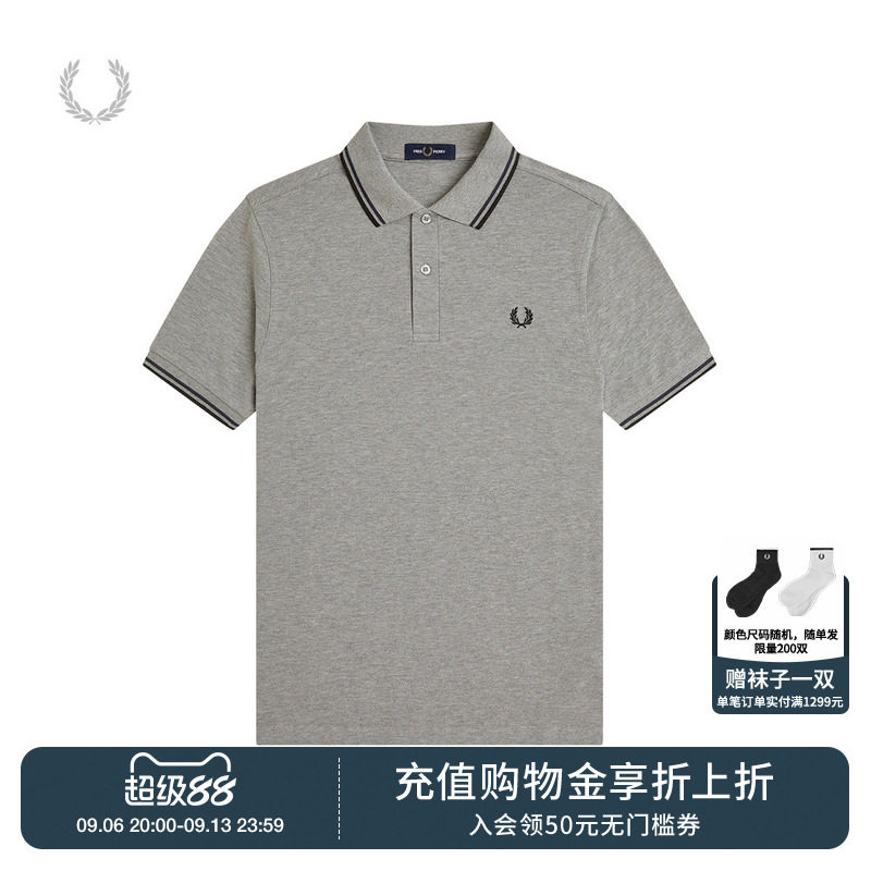 FREDPERRY短袖polo衫简约休闲图片