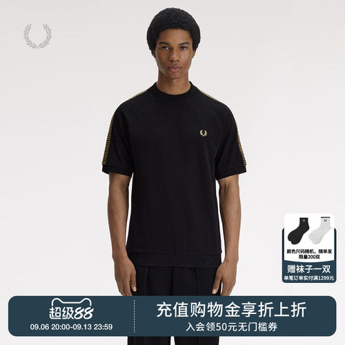 FREDPERRY短袖T恤简约英伦风