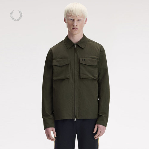 FREDPERRY翻领拉链夹克潮流有型
