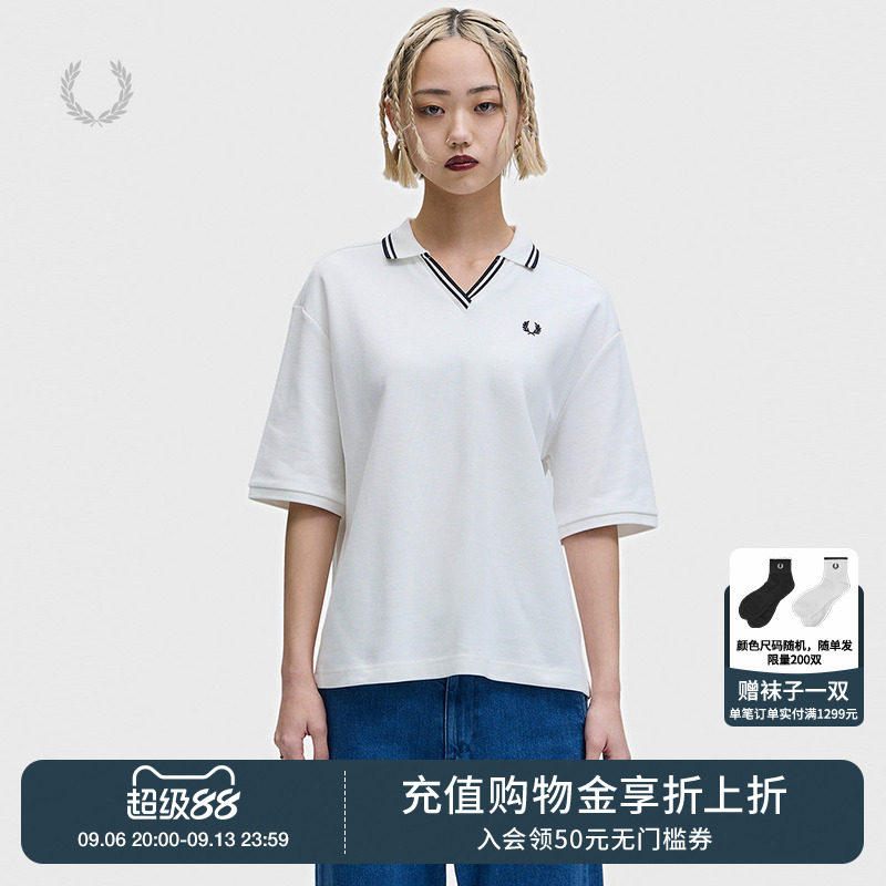 FREDPERRY宽松polo衫时尚质感图片