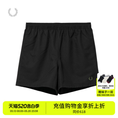 FREDPERRY多色休闲短裤