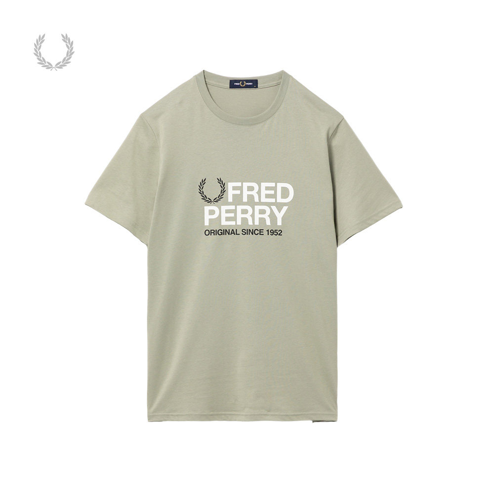 FREDPERRY圆领短袖T恤简约个性图片