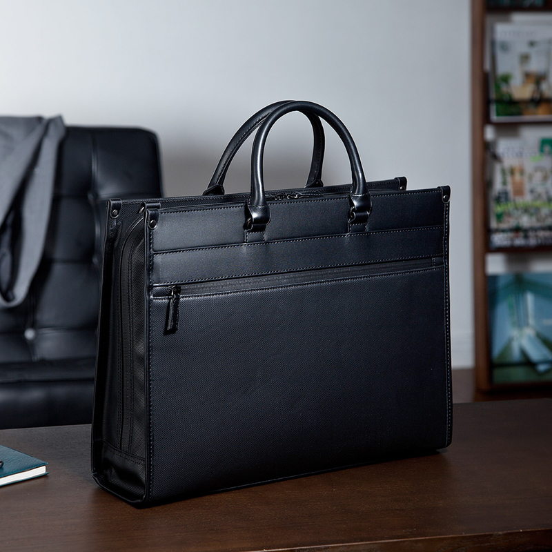 日本SANWA好看电脑包防泼水笔记本电脑包 15.6/14寸轻便型商务手提简约商务斜挎包包