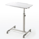 山业SANWA移动电脑桌简约床边桌懒人桌4档高度升降100 DESK044白