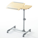 日本山业DESK040笔记本升降多功能桌电脑桌懒人床边桌置地移动桌