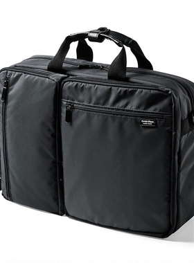 日本SANWA轻量笔记本电脑包单双肩手提3WAY 防震尼龙商务男士背包