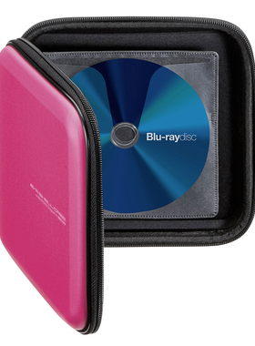 日本山业SANWA 24/56/96/104/160片蓝光光碟收纳盒 CD/DVD收纳包