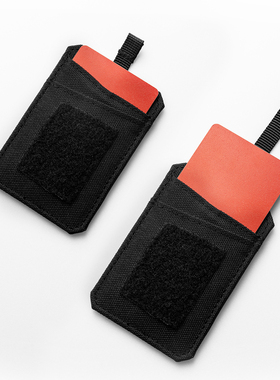 便携机能卡包迷你魔术贴战术证件卡夹银行卡套信用卡多功能收纳包