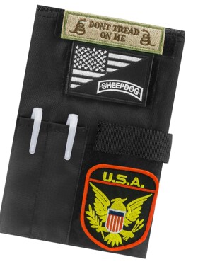 KOSIABTE户外战术笔记本保护套记事本封面书套