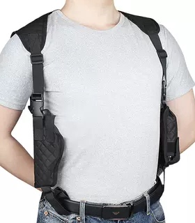 KOSIBATE隐藏腋下枪套通用隐形双肩背电影007X型背带特工贴身枪套